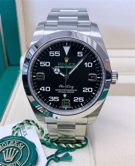 rolex air king prezzo vetro plastica no data|rolex air king australia.